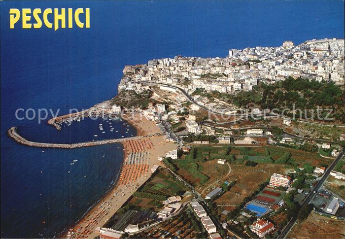 Peschici  Fliegeraufnahme