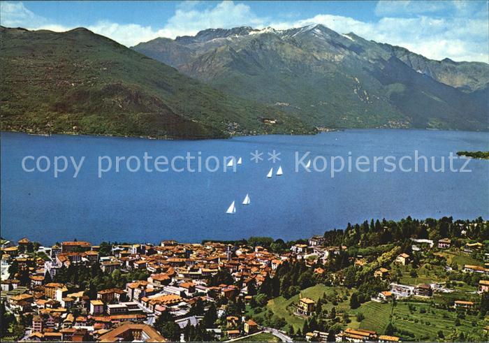 Luino Lago Maggiore Fliegeraufnahme