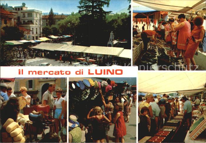 Luino Lago Maggiore Wochenmarkt
