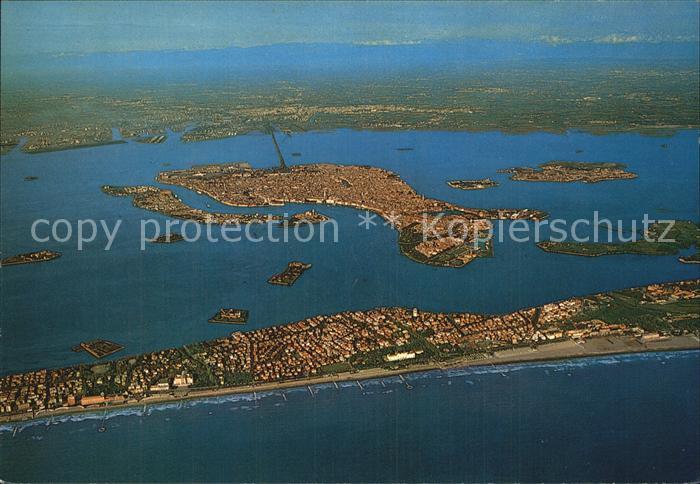Venedig Venezia Fliegeraufnahme