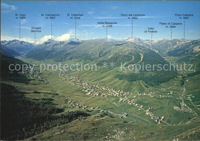Livigno Bergenpanorama