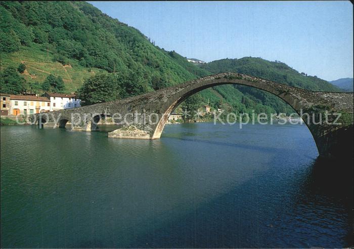 Lucca Borgo a Mozzano Teufelsbruecke