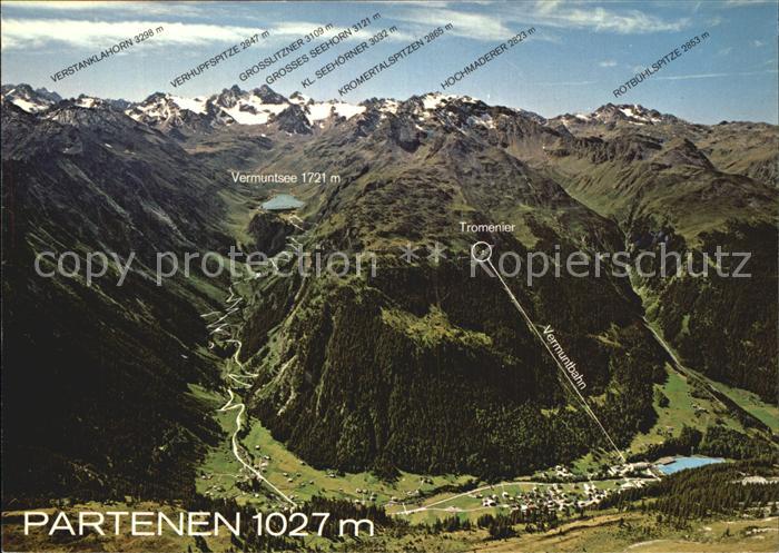 Partenen Vorarlberg Gesamtansicht