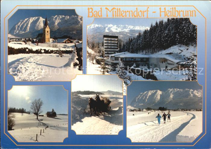 Bad Mitterndorf Thermal Roemerquelle Bad Heilbrunn mit Grimmig
