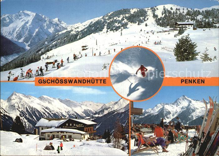 Mayerhof Gschoesswandhuette Penken Gruenberg Sonnenterrasse mit Ahornspitze