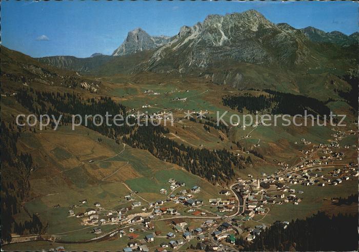 Lech Vorarlberg Fliegeraufnahme