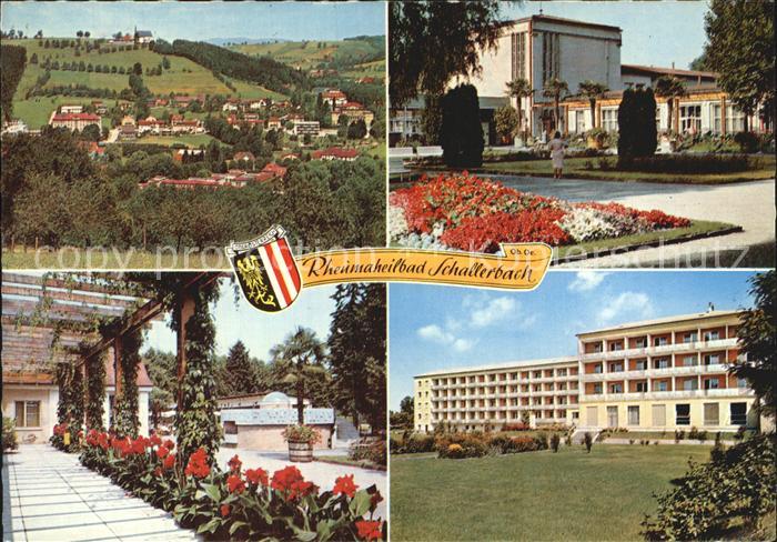 Bad Schallerbach Kurhaus Wandelgang Quelle Kurheim der Versicherungsanstalt