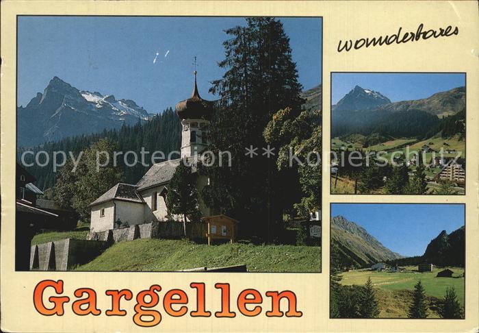 Gargellen Vorarlberg Teilansicht
