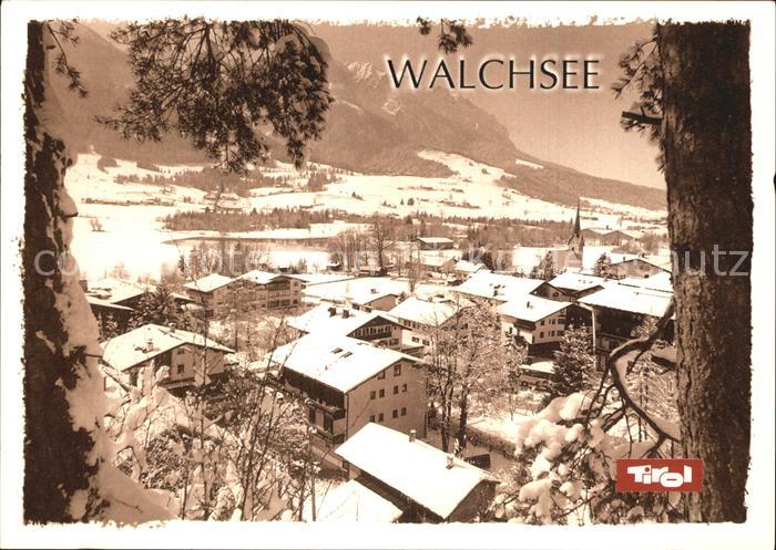Walchsee Tirol Gesamtansicht