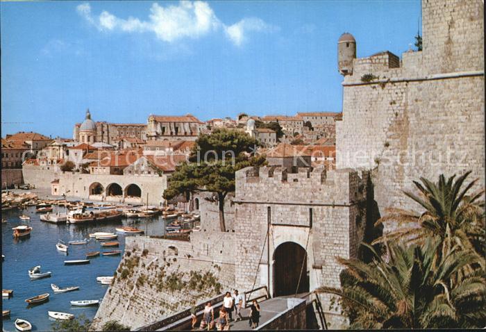 Dubrovnik Ragusa Teilansicht