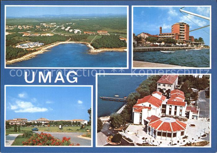 Umag Umago Istrien Panorama Teilansicht