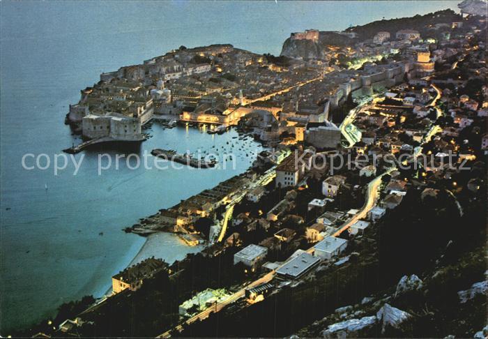 Dubrovnik Ragusa Fliegeraufnahme