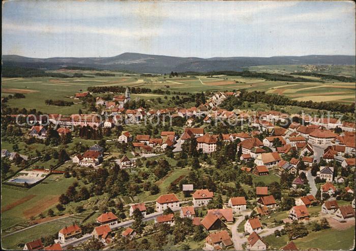 Bonndorf Schwarzwald Fliegeraufnahme