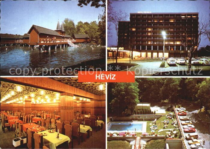 Hevizgyogyfuerdoe Heilbad Thermalsee Hotel Restaurant Swimming Pool
