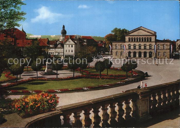 Coburg Bayern Landestheater Denkmal