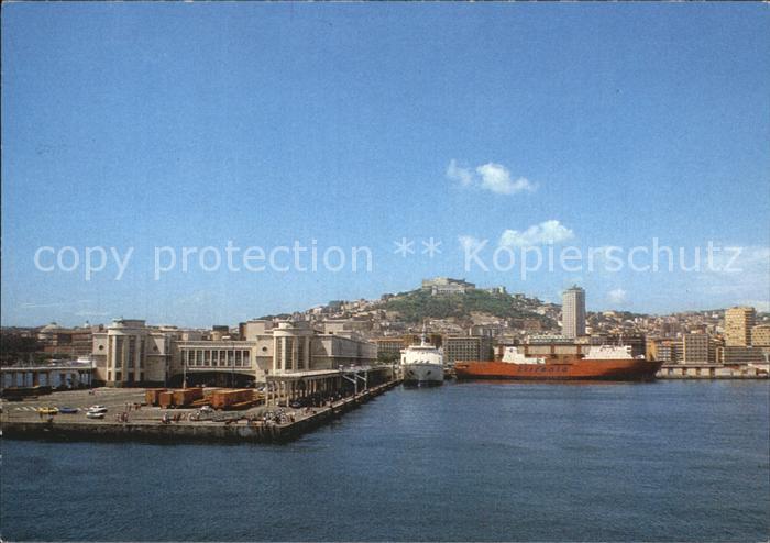 Napoli Neapel Stazione Marttima Hafen Hochseeschiff