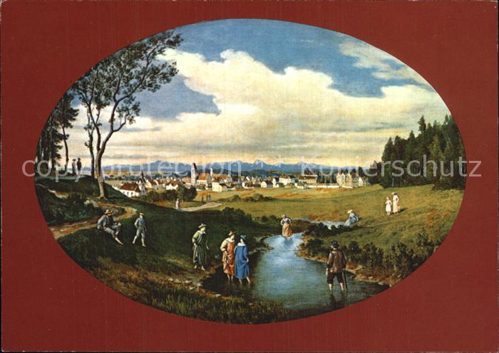 Bad Woerishofen Kneipp Heilbad nach Original vom Edm. v. Woerndle Kuenstlerkarte