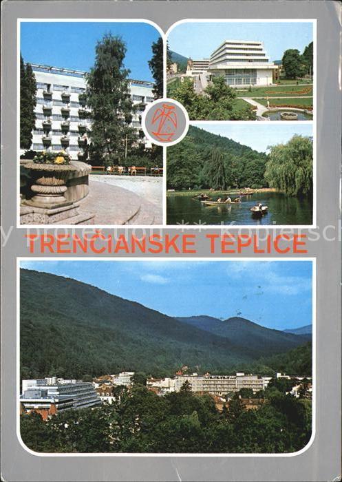 Trencianske Teplice Liecebny dom Machnac Sanatorium Krym jazierko na Baracke cel