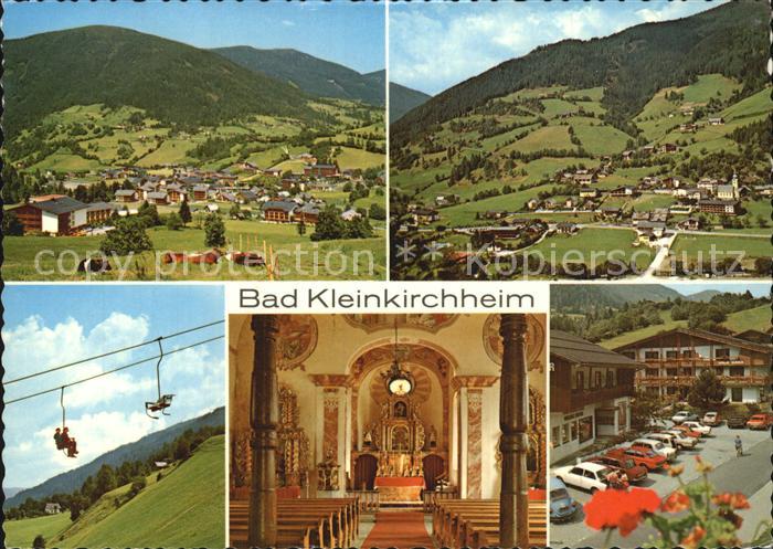 Bad Kleinkirchheim Kaernten Panorama Kurzentrum Erholungszentrum Kirche Inneres