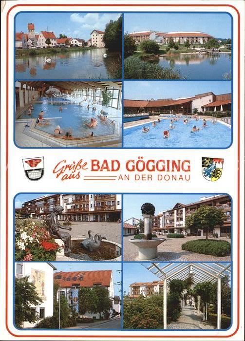 Bad Goegging Kurzentrum Schwimmbad Platz Brunnen