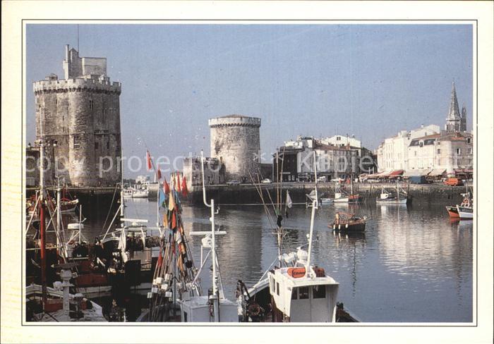 La Rochelle Charente-Maritime Le vieux port Alter Hafen Geschichte