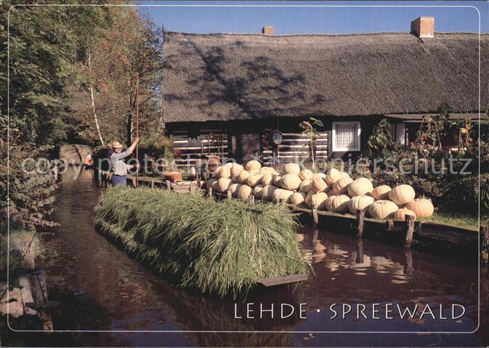 Lehde Bauernhaus Kahn Wasserstrasse Kuerbis