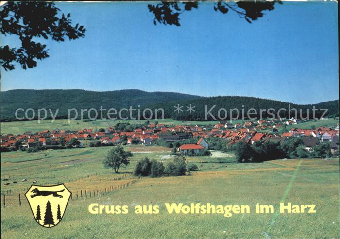 Wolfshagen Harz Panorama Blick vom Wochenendhausgebiet