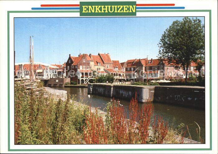 Enkhuizen Partie am Kanal