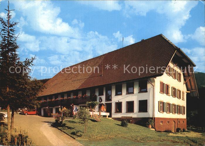 Oberwinden Elztal Hoehenrestaurant Cafe Pension Schwarzbauernhof Schwarzwald