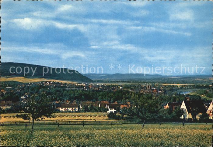 Hoexter Weser Gesamtansicht