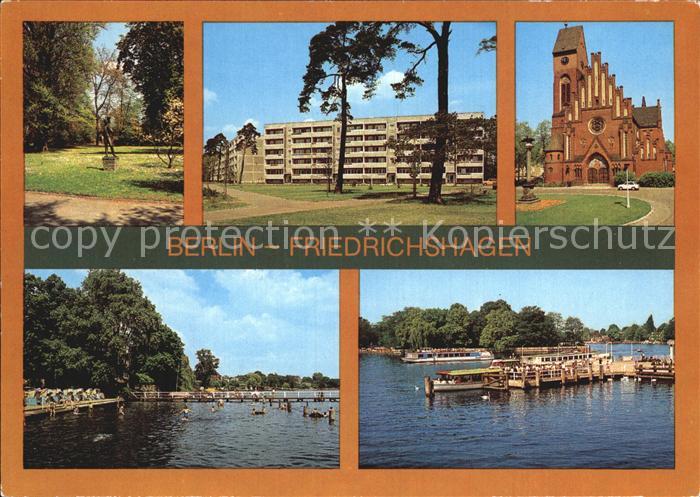 Friedrichshagen Berlin Mueggelpark Werlseestrasse Christophorus Kirche Seebad An