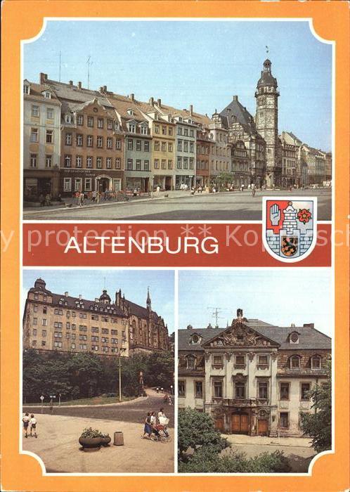 Altenburg Thueringen Rathaus Schloss Seckendorffsches Palais
