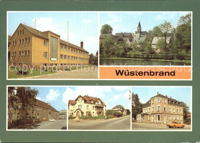 Wuestenbrand Diesterweg Oberschule Teilansicht Jahnhalle Gaststaette Limbacher S