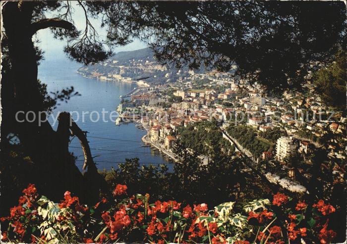 Villefranche-sur-Mer Vue generale au fond la Darse