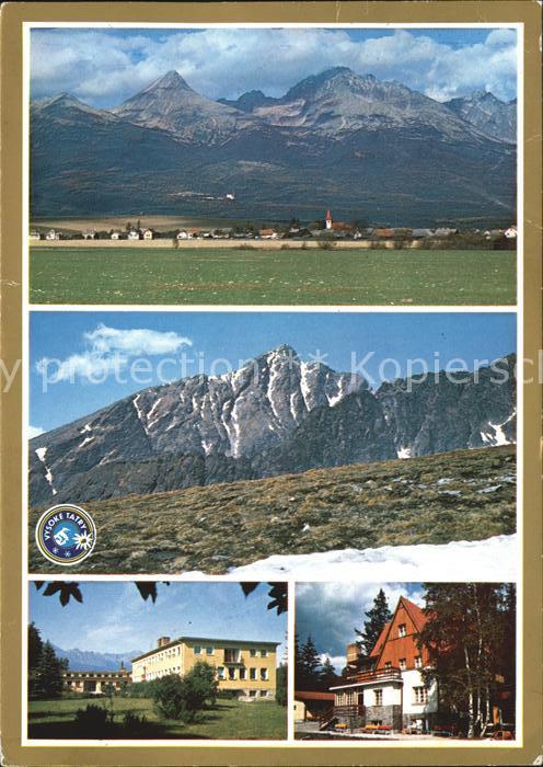Mengusovce Panorama Hohe Tatra Lucivna Liecebny ustav Stola Rekreacne stredisko