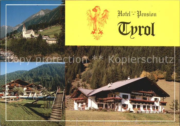 Ratschings Hotel Pension Tyrol Kinderspielplatz Kirche Alpen