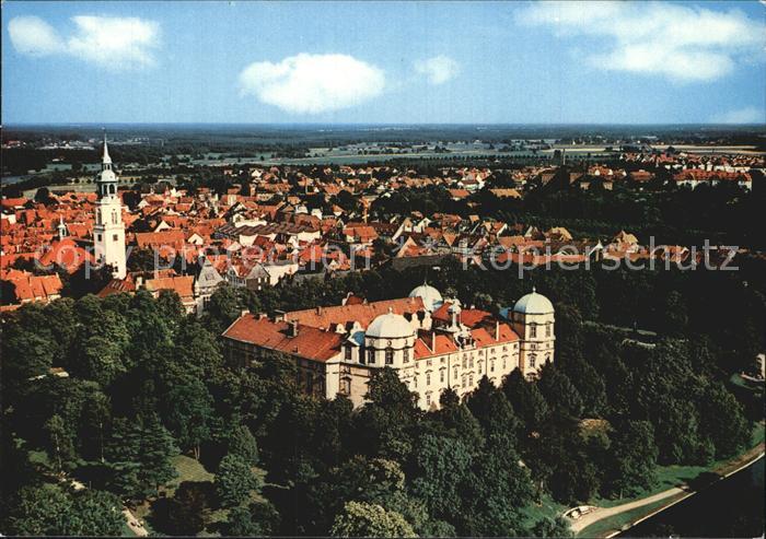 Celle Niedersachsen Schloss Fliegeraufnahme