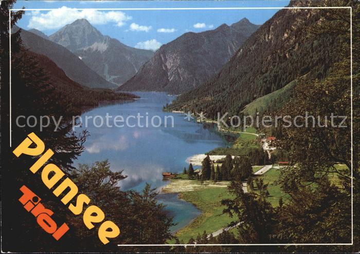 Plansee Panorama mit Blick zum Thaneller Lechtaler Alpen