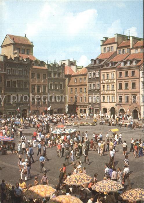 Warszawa Rynek Starego Miasta Platz