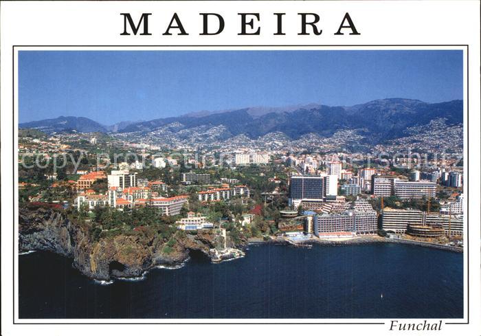 Funchal Fliegeraufnahme Goldener Preis Europaeischer Wettbewerb fuer Staedte in