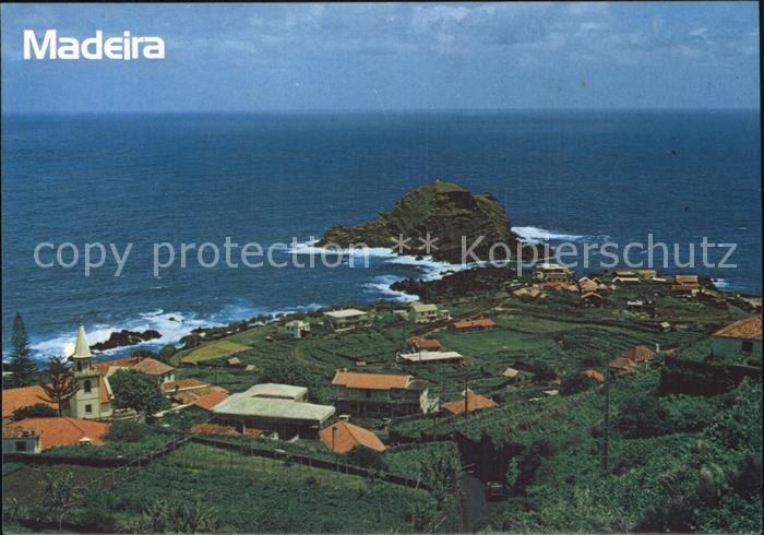 Porto Moniz Panorama Kuestenort Insel
