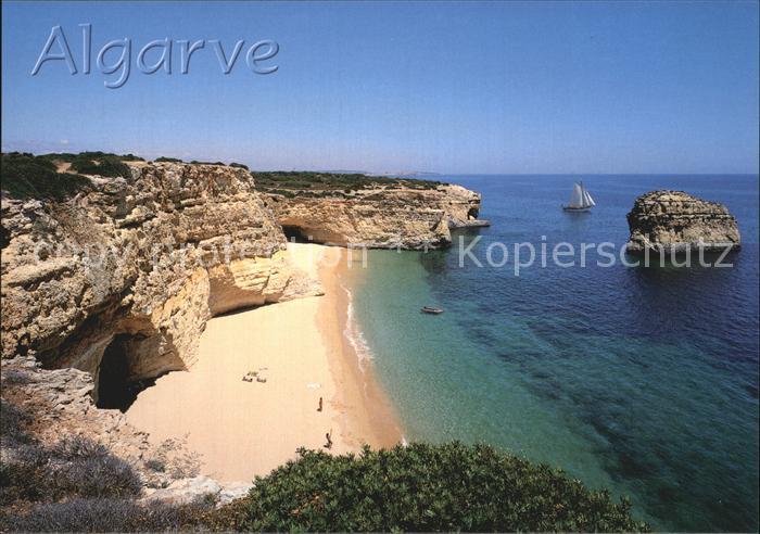 Praia de Carneiros Strand Steilkueste Algarve