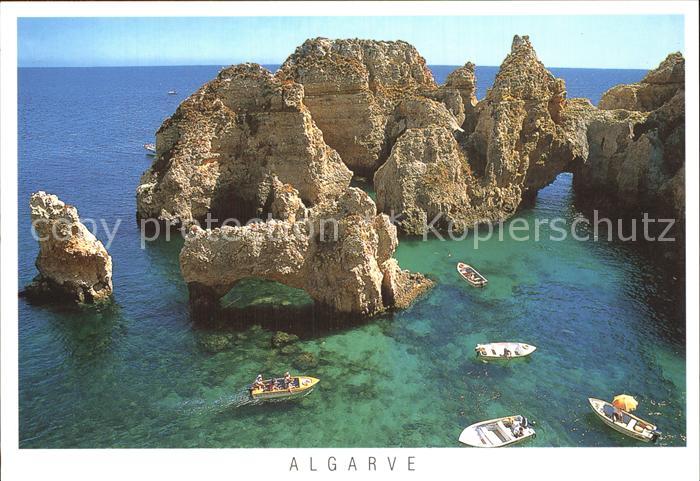 Lagos Algarve Portugal Ponta da Piedade Felskueste Algarve