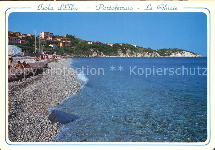 Portoferraio Toscana Le Ghiaie Strand Kueste