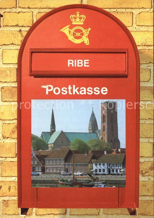 Ribe Postkasse Briefkasten Dom Buergerturm