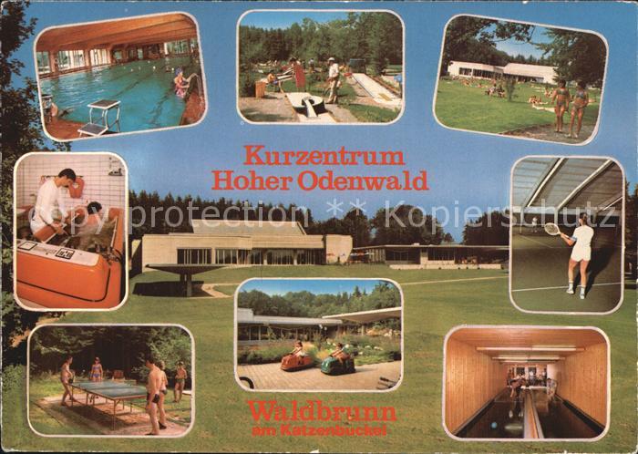 Waldbrunn Odenwald Kurzentrum Hoher Odenwald Hallenbad Minigolf Tischtennis Kege