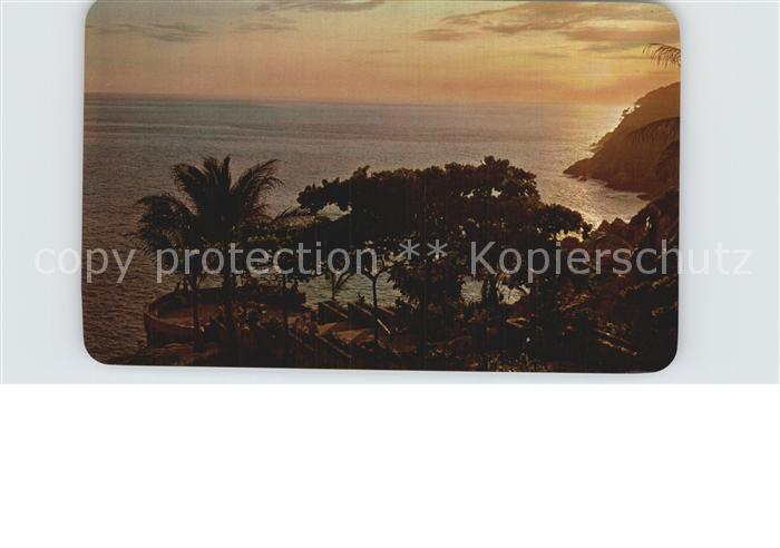 Acapulco Puesta de Sol en la Quebrada Kueste Sonnenuntergang