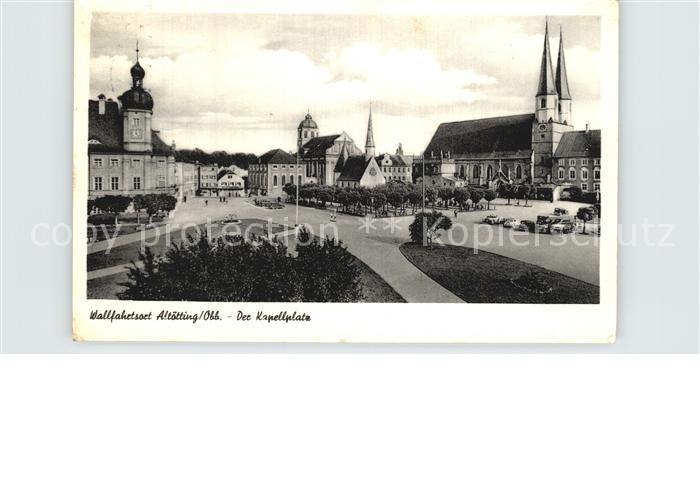 Altoetting Kapellplatz Kirche Wallfahrtsort