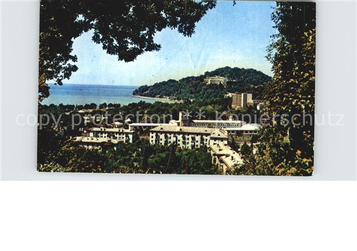 Sotschi Panorama Blick zur Kueste Schwarzes Meer