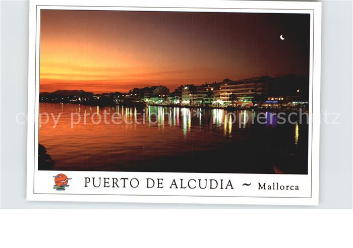Puerto de Alcudia bei Sonnenuntergang